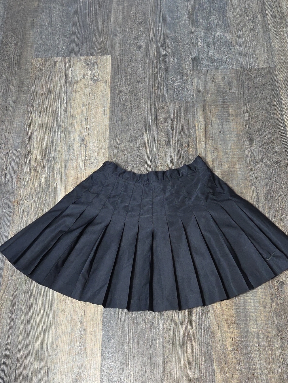 Nike Black Pleated Skater Skirt